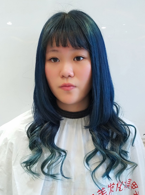 美發班學員作品